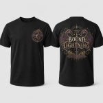 dragon riders society inspired graphic tee shirt with details