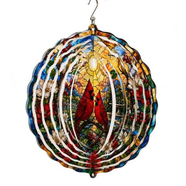 cardinal memorial wind spinner