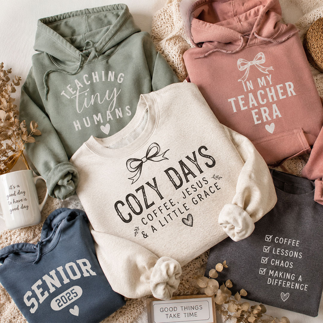 graphic hoodies and sweatshirts