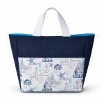 nautical personalized tote back view