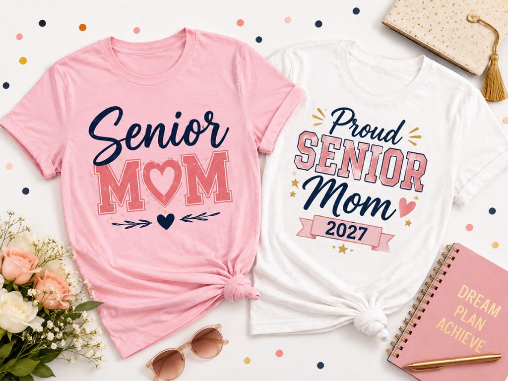 shirts for mom with a graduating senior