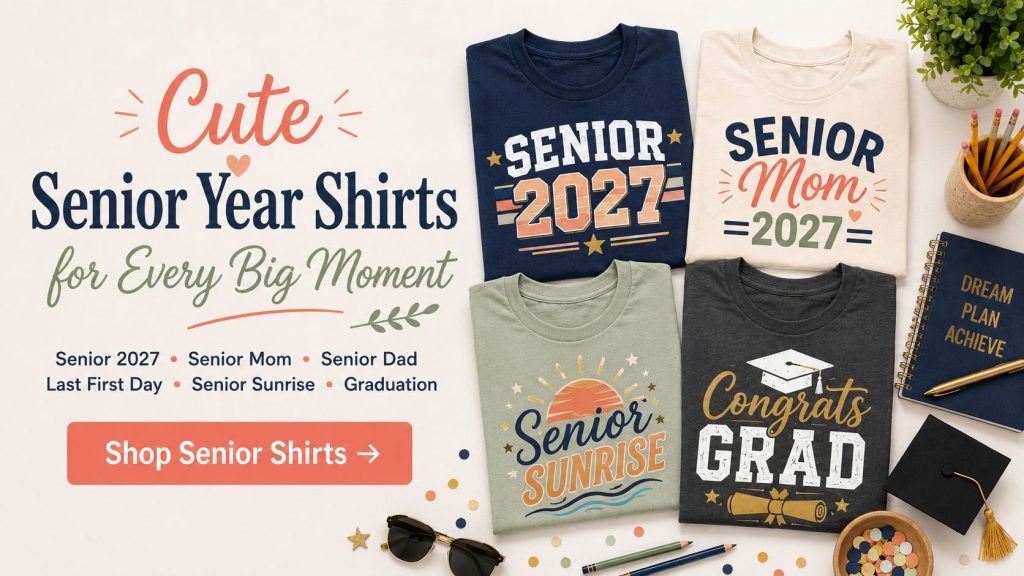 graphic tees for 2027 seniors