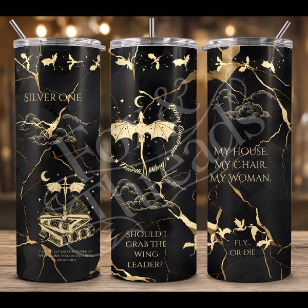 Fourth Wing inspired tumbler fourth wing inspired tumbler